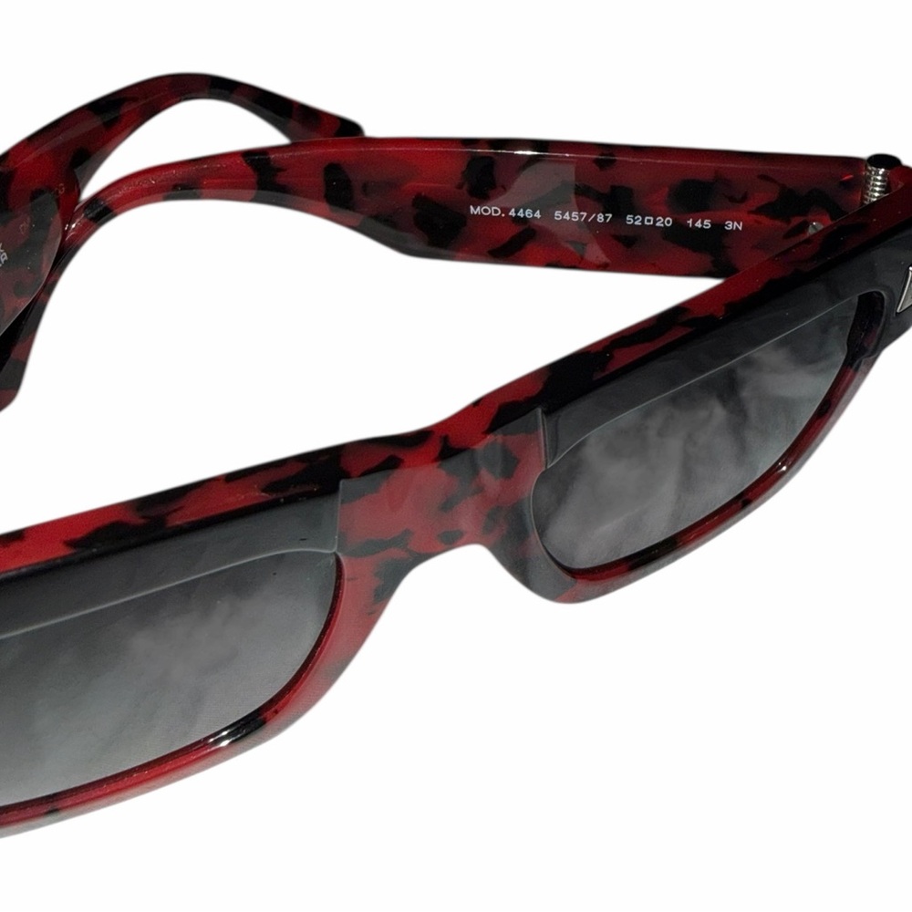 Versace VE4464 Black and Red Sunglasses - Picture 7 of 13